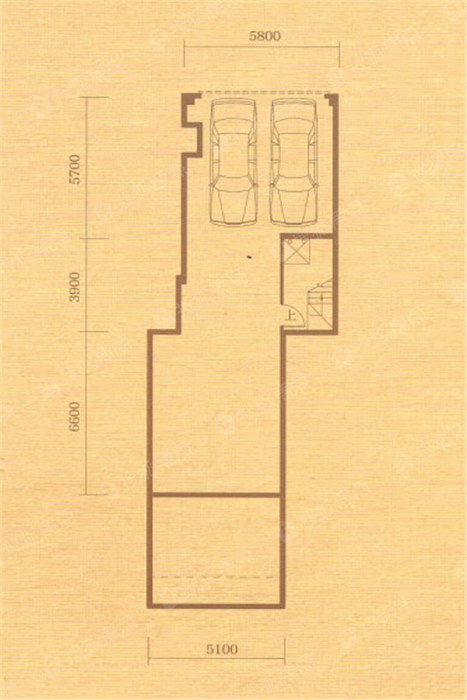 高新君园223㎡顶跃户型_高新君园户型图-长春搜狐焦点网