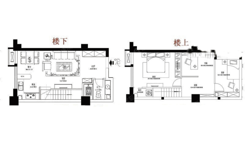 东辰大厦复式公寓_东辰大厦户型图-盐城搜狐焦点网