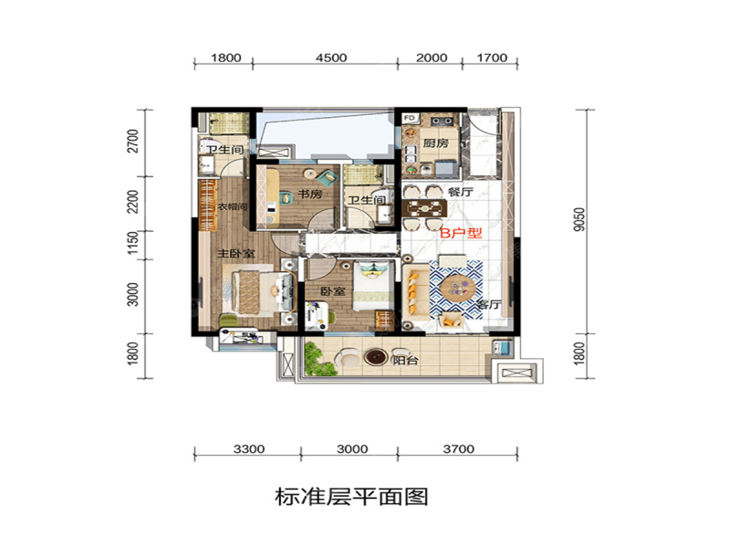 碧桂园凤凰城105平米_碧桂园凤凰城户型图-宜昌搜狐