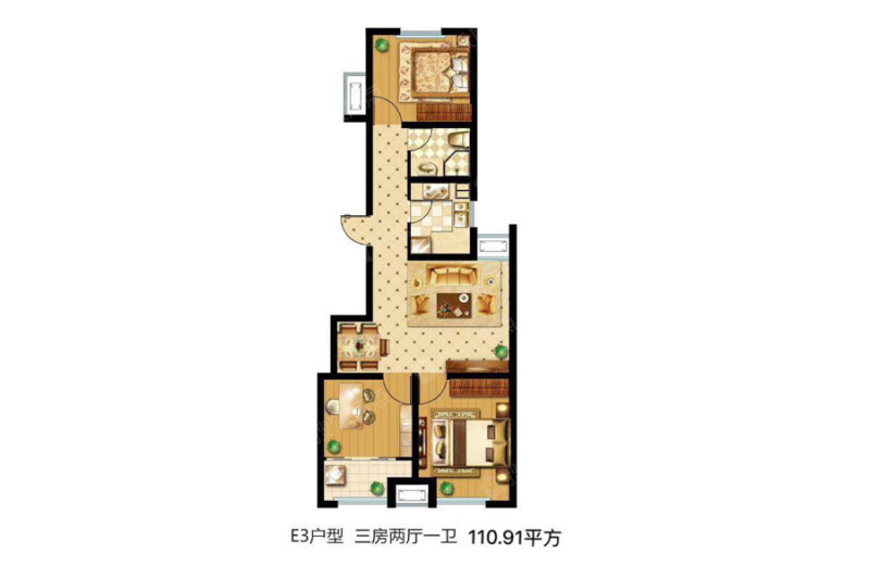 建滔裕花园13号楼_建滔裕花园户型图-淮安搜狐焦点网