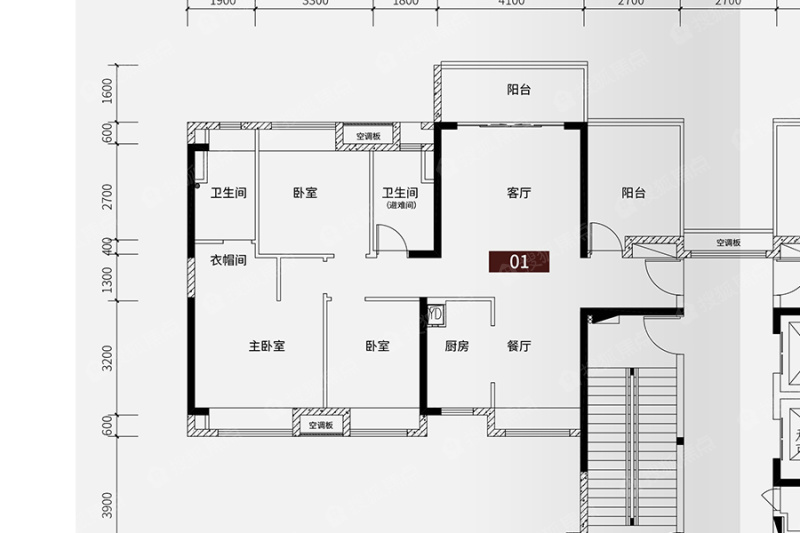 保利和悦江山12,14,15栋户型1号_保利和悦江山户型图-肇庆搜狐焦点网