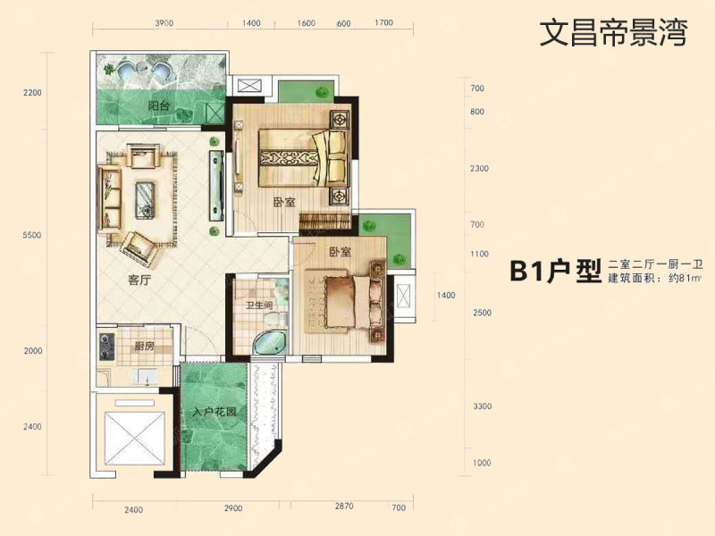 文昌帝景湾b1户型_文昌帝景湾户型图-海口搜狐焦点网