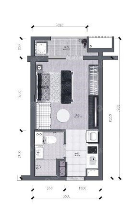 深圳世茂广场a户型_深圳世茂广场户型图-深圳搜狐焦点网