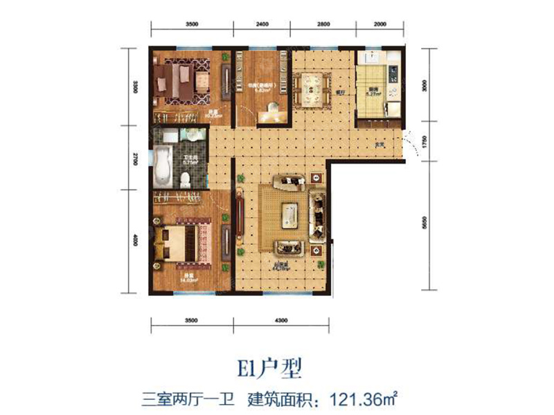 高铁顺城e1户型_高铁顺城户型图-乌鲁木齐搜狐焦点网