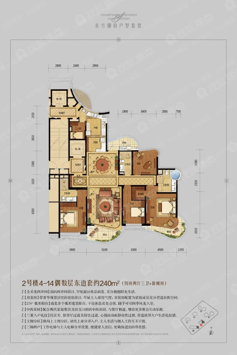 东方御府240方东边套户型图_东方御府户型图-杭州搜狐