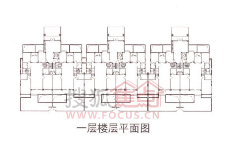 金科世界城一层楼平面户型_金科世界城户型图-无锡