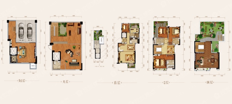 北辰香麓a2上叠_北辰香麓户型图-成都搜狐焦点网