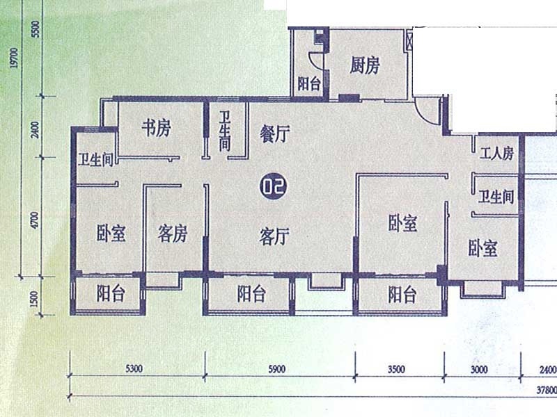 合和新城银松七街7号02_合和新城户型图-广州搜狐焦点