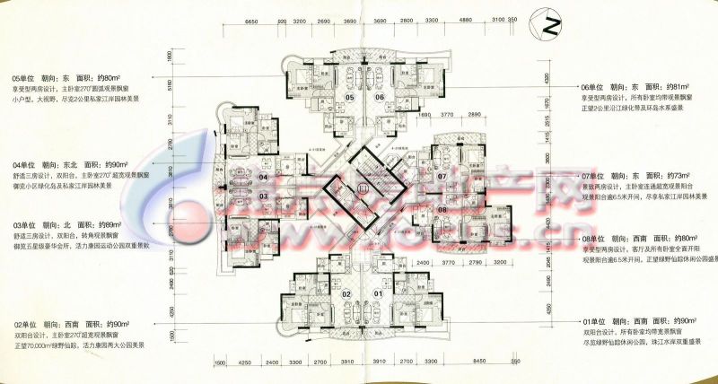 富力桃园富力桃园"诺丁郡·庄园"e1栋_富力桃园户型图-广州搜狐焦点网