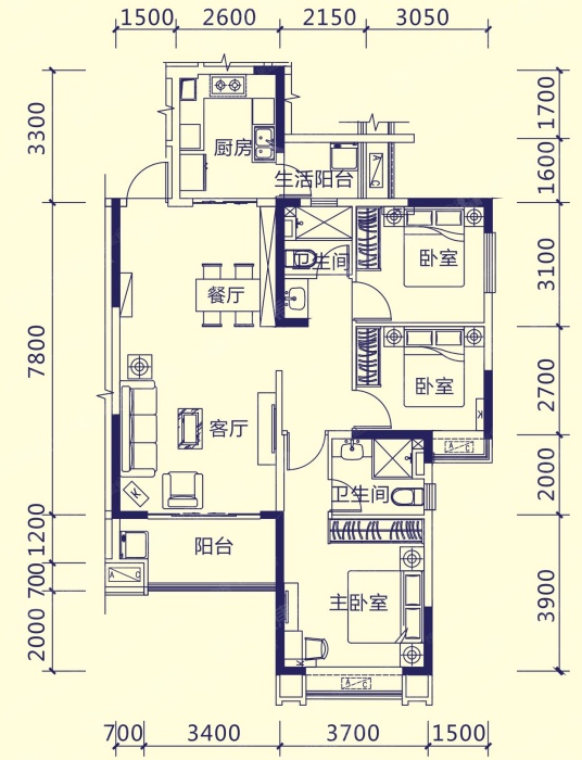 恒大天府城邦40-2_恒大天府城邦户型图-成都搜狐焦点网