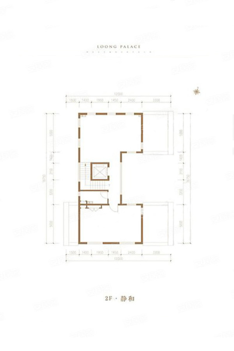 世茂西山龙胤a户型_世茂西山龙胤户型图-北京搜狐焦点