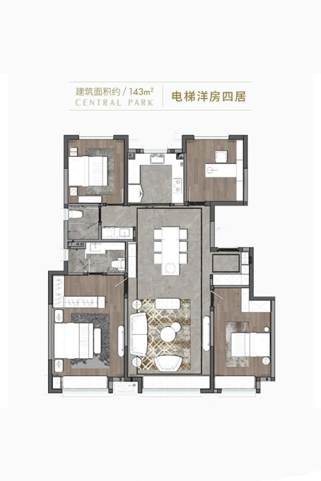 中央公园d户型_中央公园户型图-齐齐哈尔搜狐焦点网