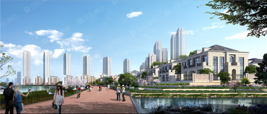 华发樱花湖效果图_华发樱花湖外景图-威海搜狐焦点网