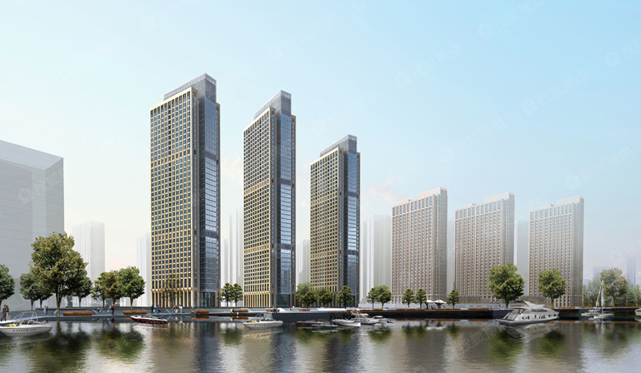 天津湾海景文苑效果图_天津湾海景文苑外景图-天津