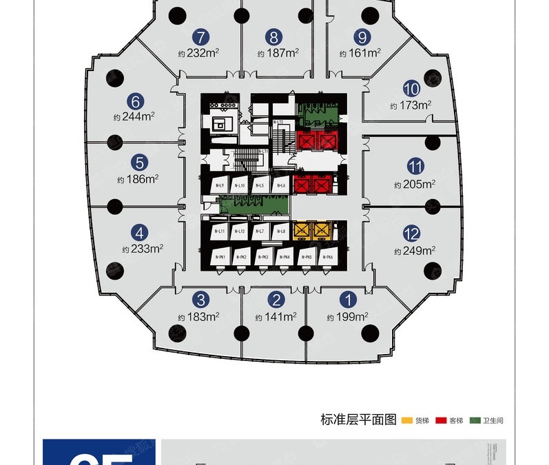 昆明西山万达广场各楼层平面图_昆明西山万达广场楼层平面布置图-昆明