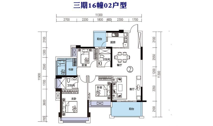 南国豪苑三期16幢02户型_南国豪苑三期户型图-湛江搜狐焦点网