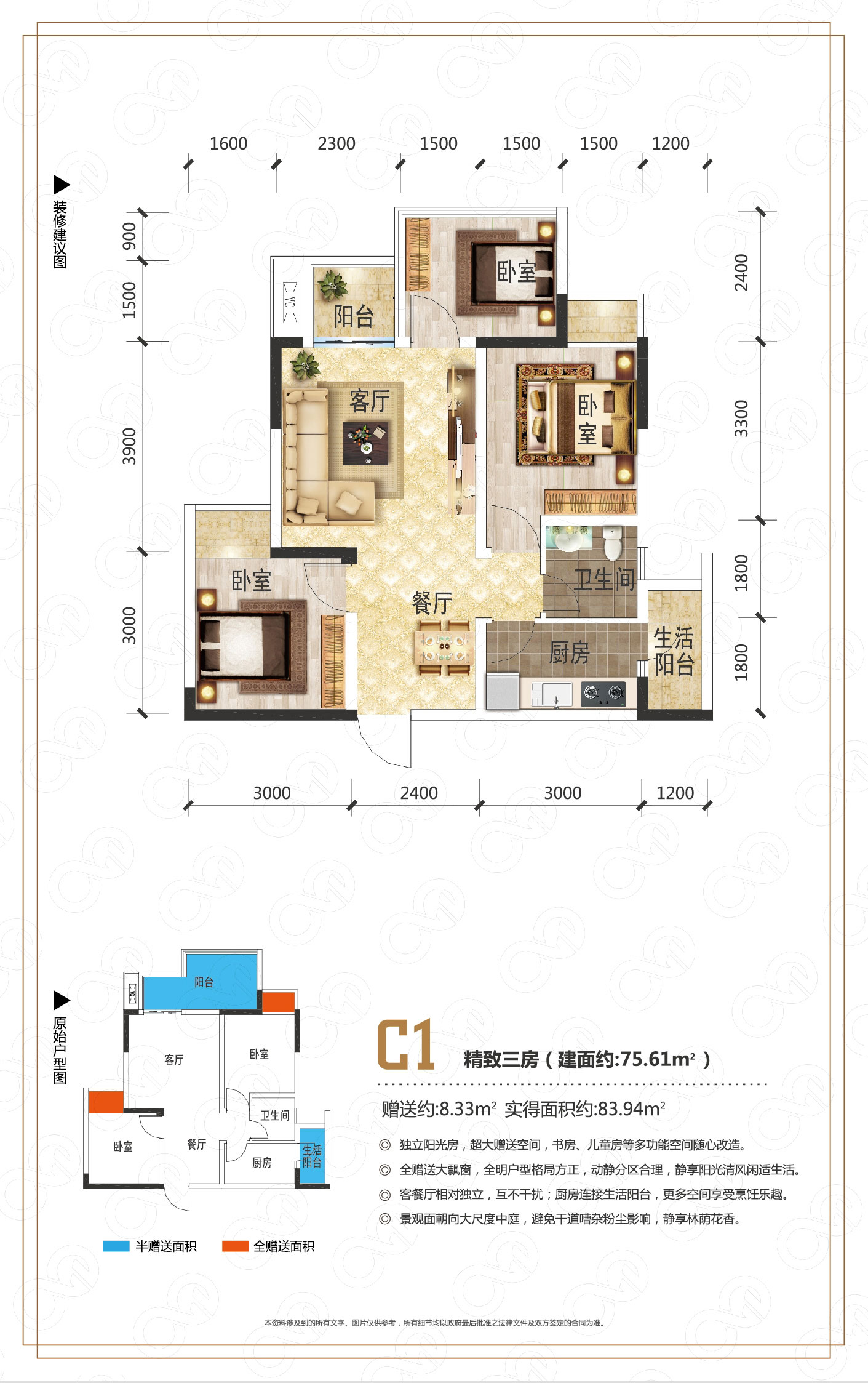 万汇城c1户型_万汇城户型图-重庆搜狐焦点网