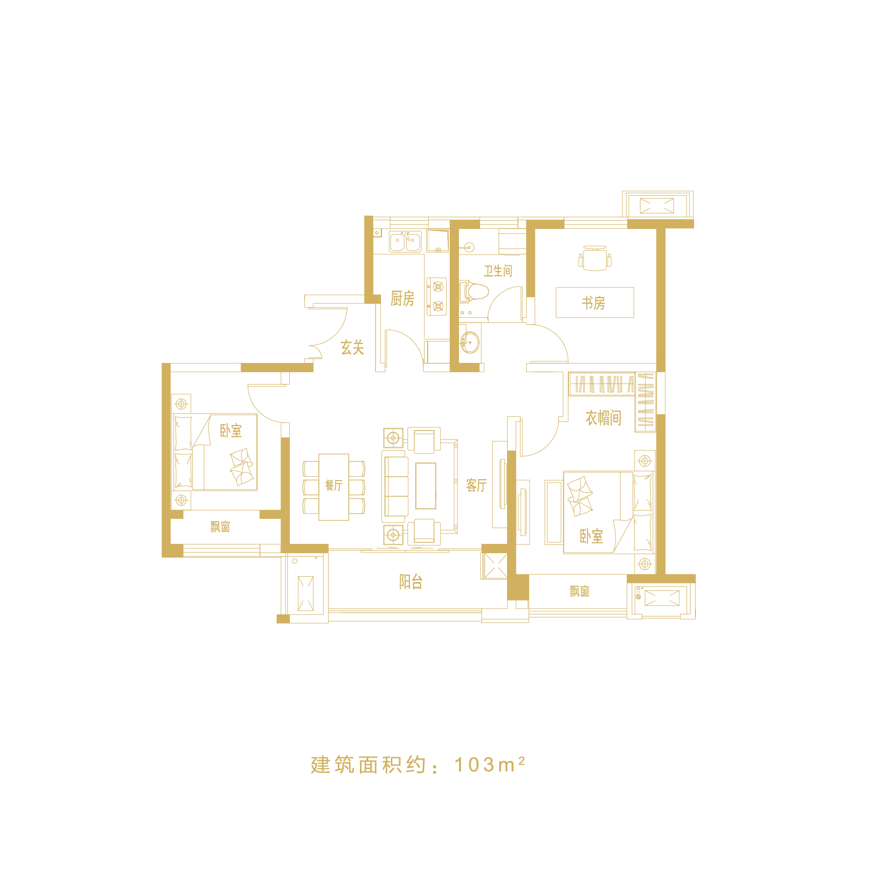 建业定鼎府三室两厅一卫_建业定鼎府户型图-洛阳搜狐