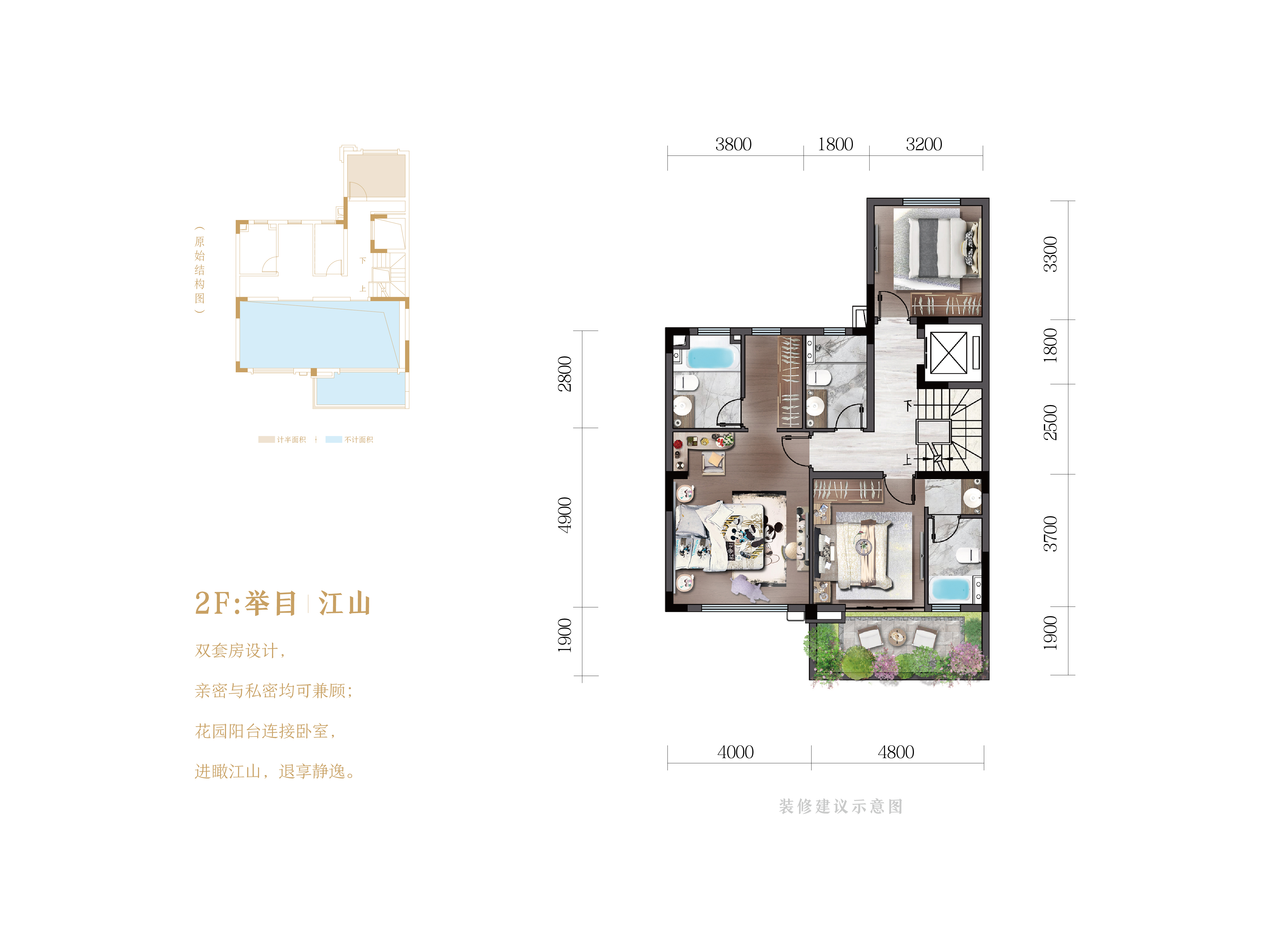 金科金辉博翠山博翠藏山中户_金科金辉博翠山户型图