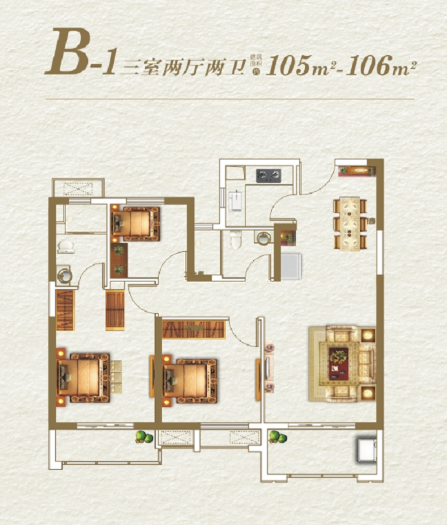 阳光城檀悦b-1_阳光城檀悦户型图-武汉搜狐焦点网