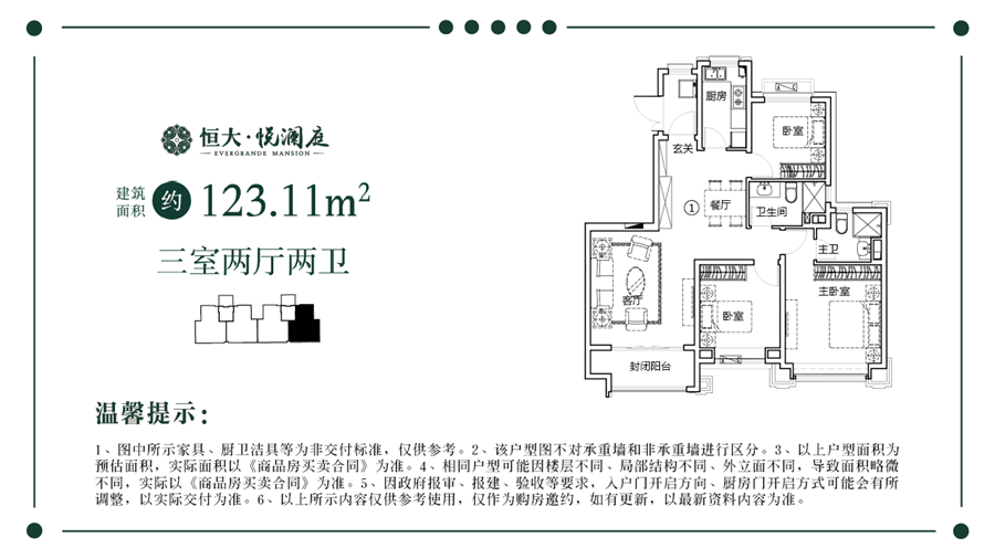 恒大悦澜庭十二_恒大悦澜庭户型图-威海搜狐焦点网