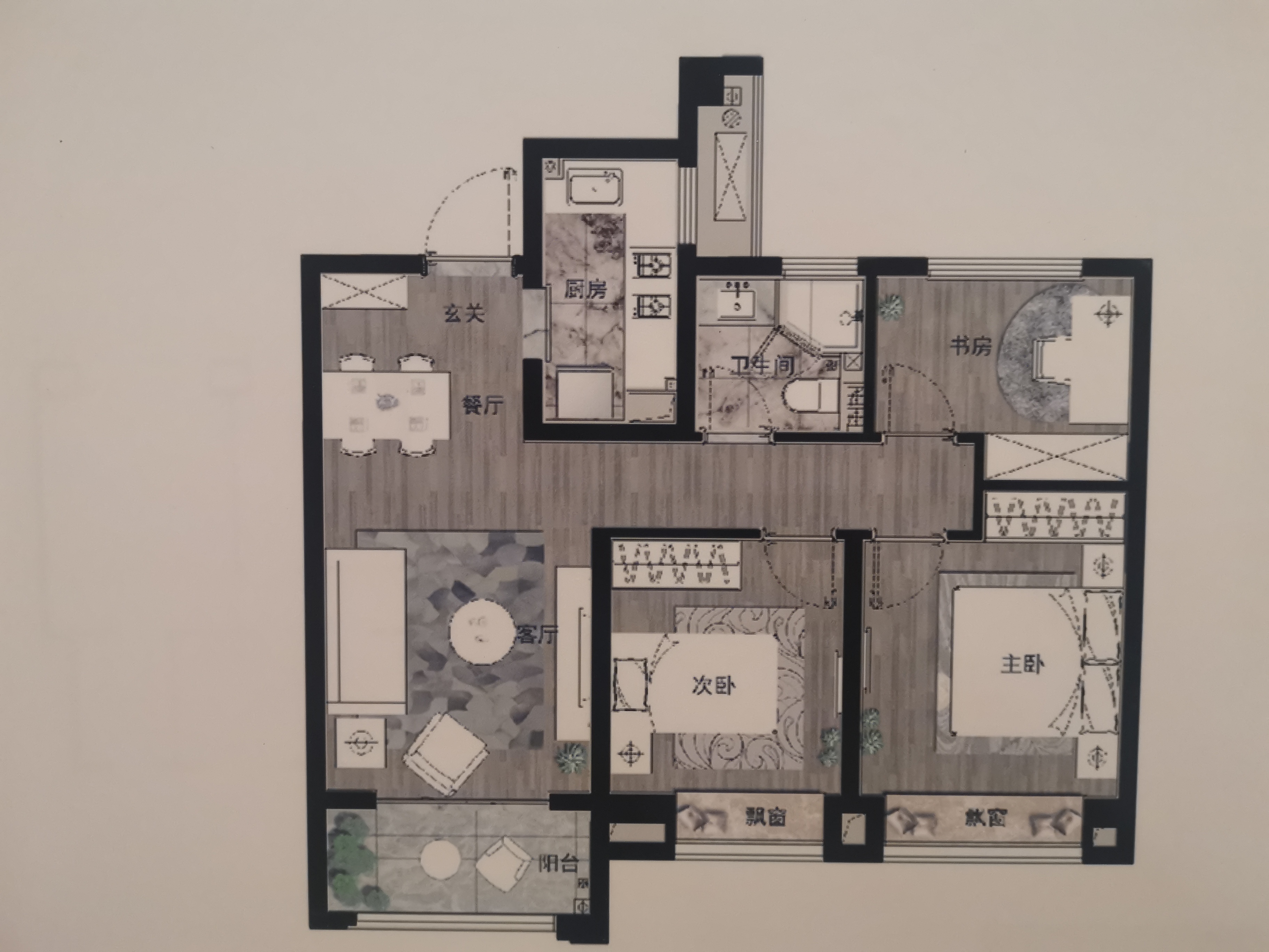 扬子江金茂悦住宅-90㎡户型_扬子江金茂悦户型图-南京搜狐焦点网