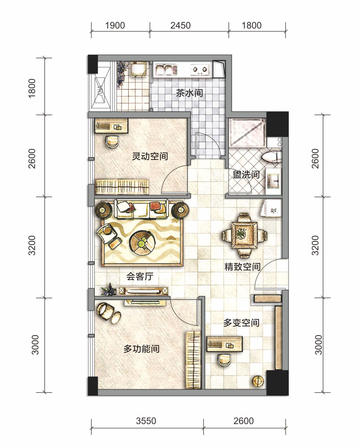 棠湖华府公园a4_棠湖华府公园户型图-成都搜狐焦点网