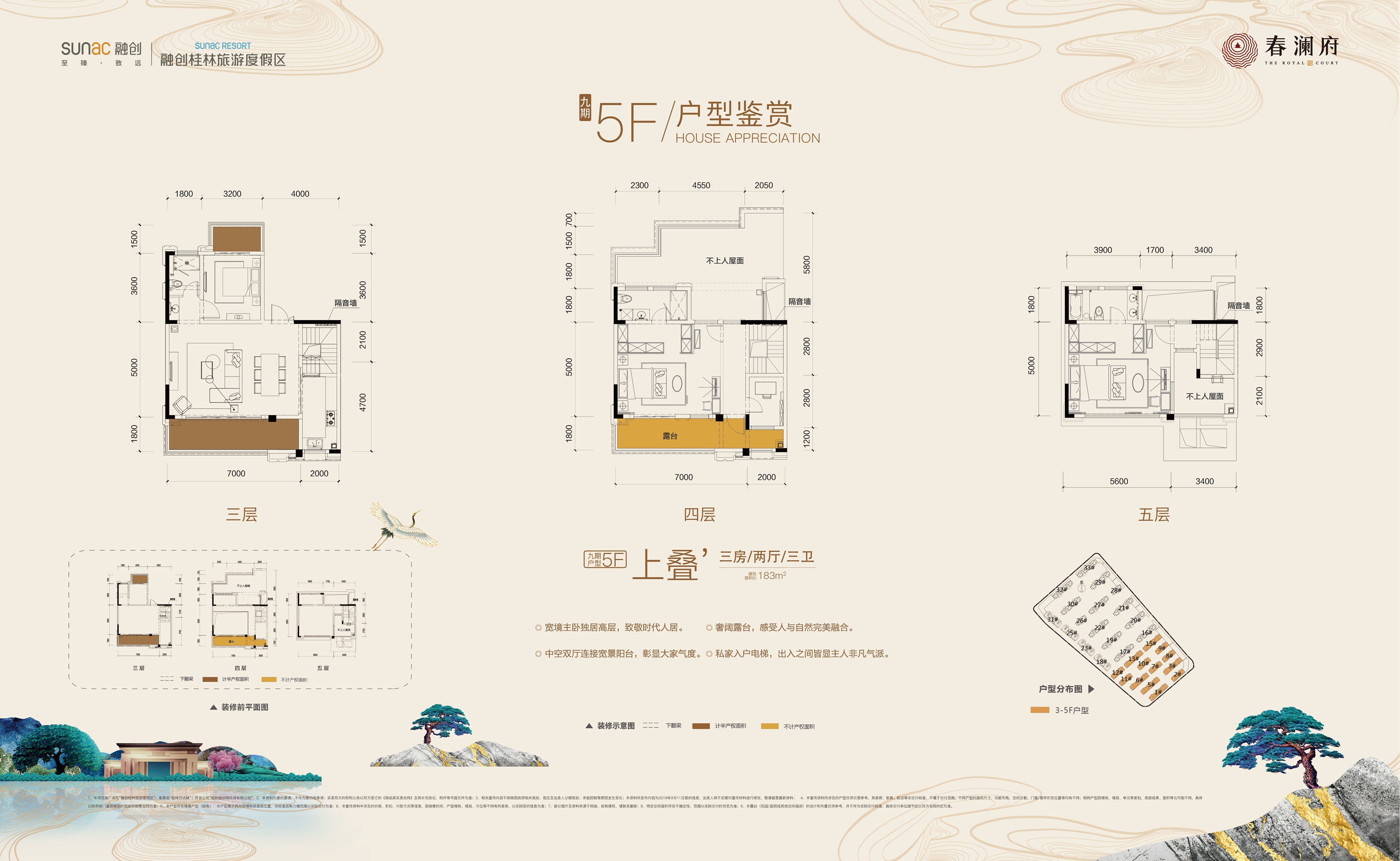 融创桂林旅游度假区9期5f上叠_融创桂林旅游度假区图