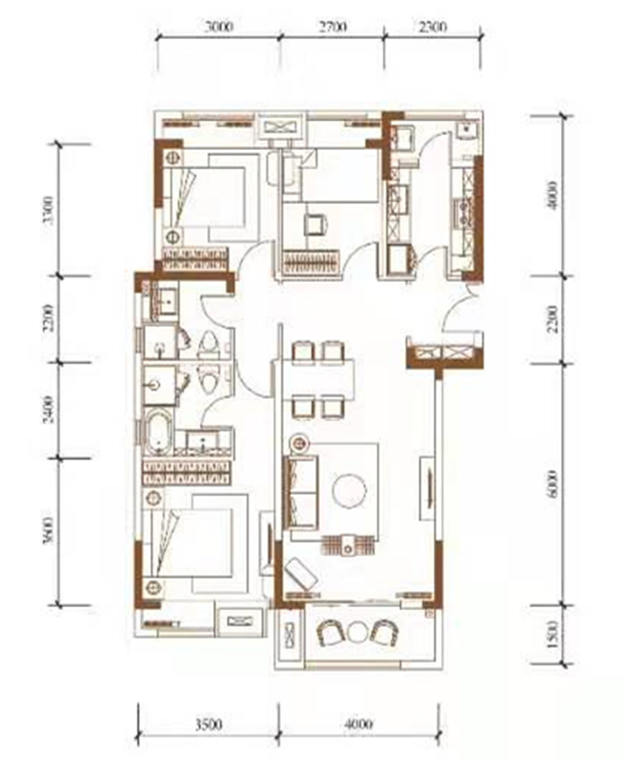 金融街金悦府b1_金融街金悦府户型图-成都搜狐焦点网