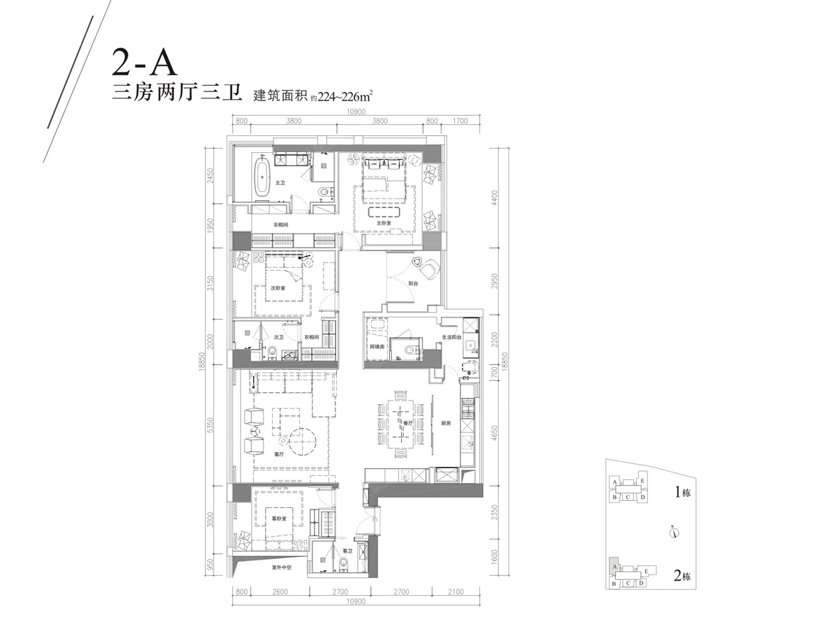 华润深圳湾悦府2-a_华润深圳湾悦府户型图-深圳搜狐焦点网