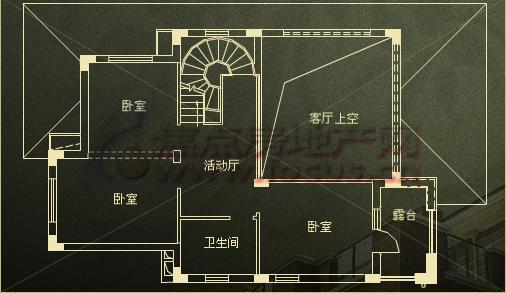 巢nest三期华方苑独栋y 239.45平米 二层