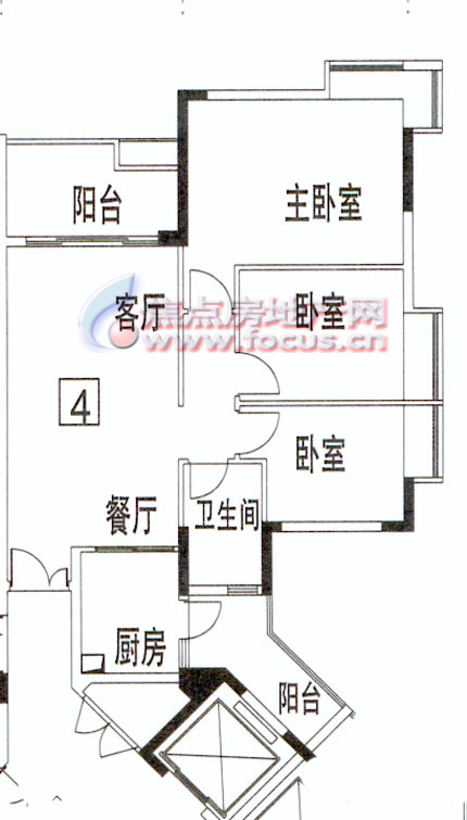 岭南新世界优悦园k10栋3-13层04单元.jpg户型