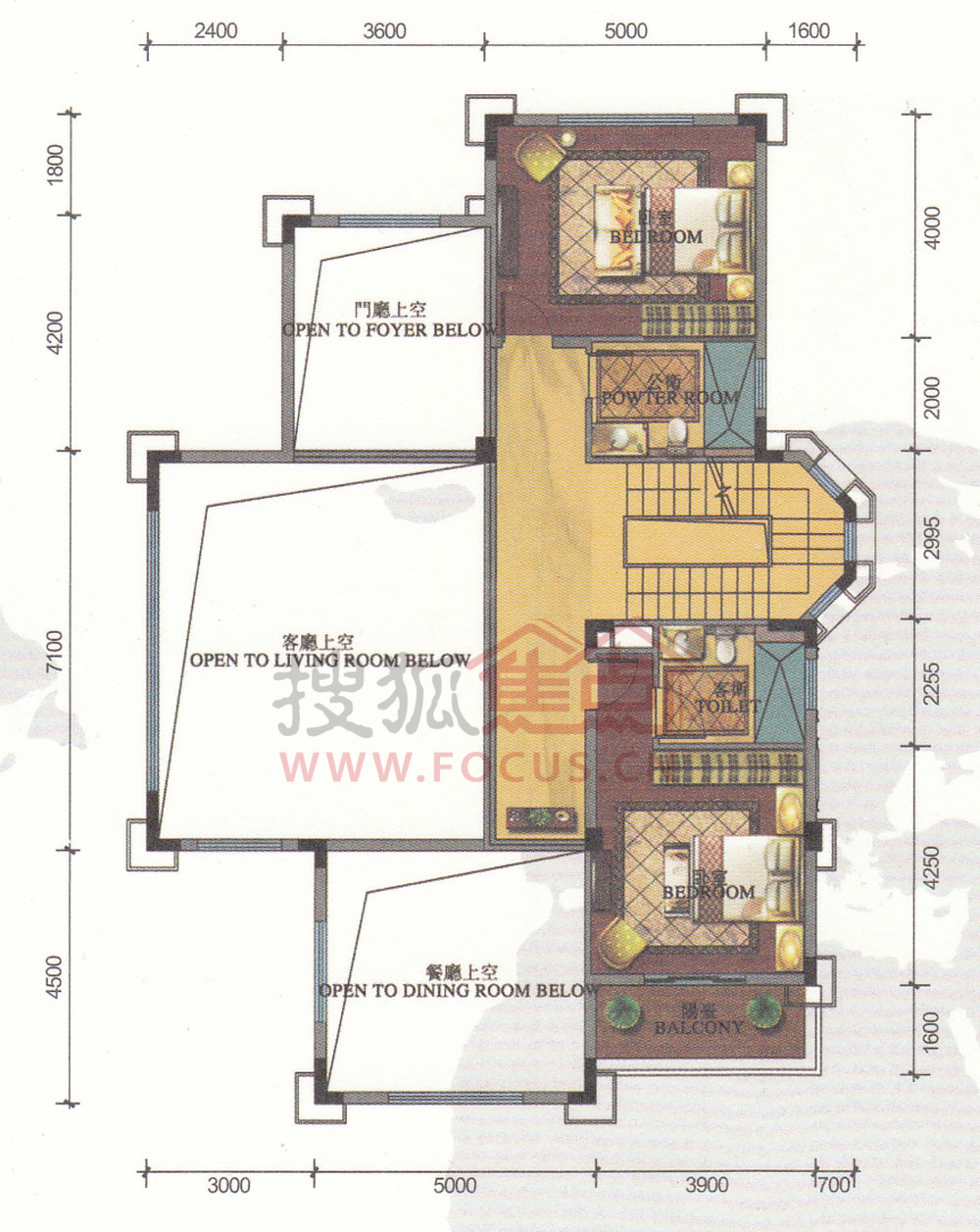 汇景御海蓝岸东81c二层_汇景御海蓝岸户型图-东莞搜狐焦点网