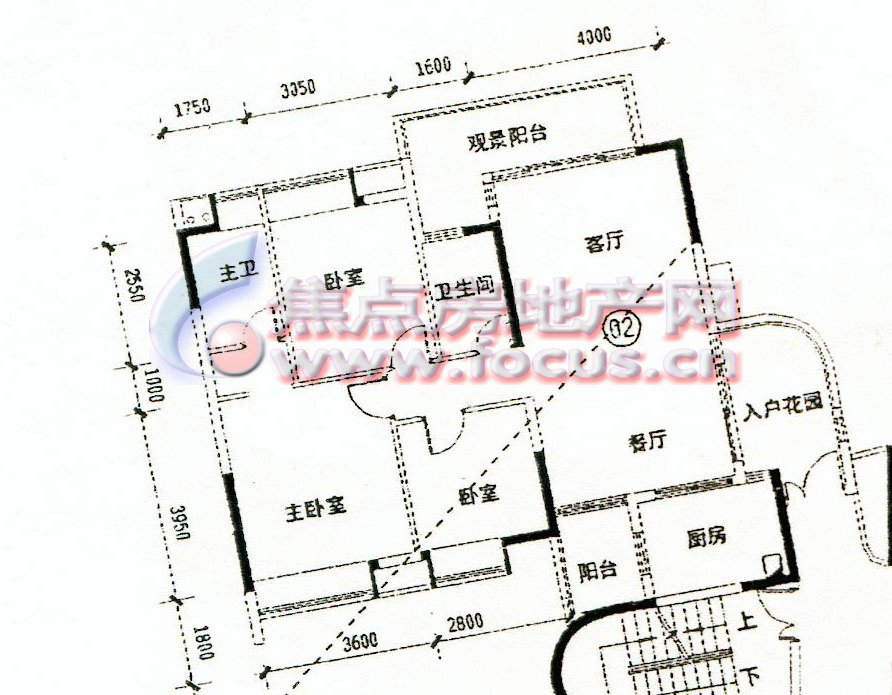 岭南新世界·倚湾园二期2d-20栋02单位户型