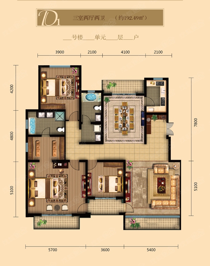 居易西郡原著平墅d_居易西郡原著户型图-郑州搜狐焦点