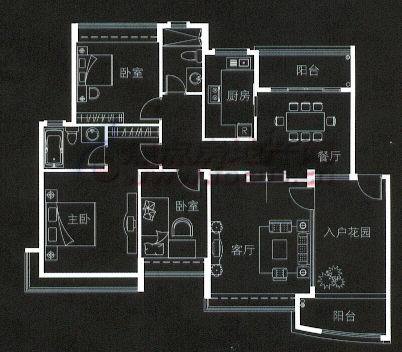 广州雅居乐花园"花巷"re型_广州雅居乐花园户型图-广州搜狐焦点网