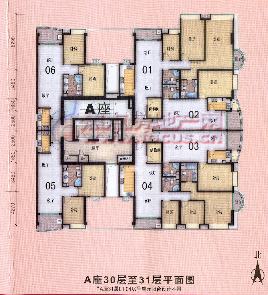 璟泰大厦璟泰大厦a座30-31层平面_璟泰大厦户型图-广州搜狐焦点网