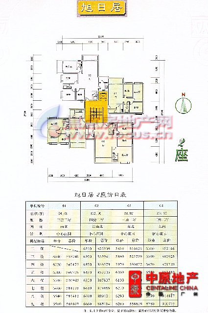 东晖花园东晖花园旭日居2座平面_东晖花园户型图-广州搜狐焦点网