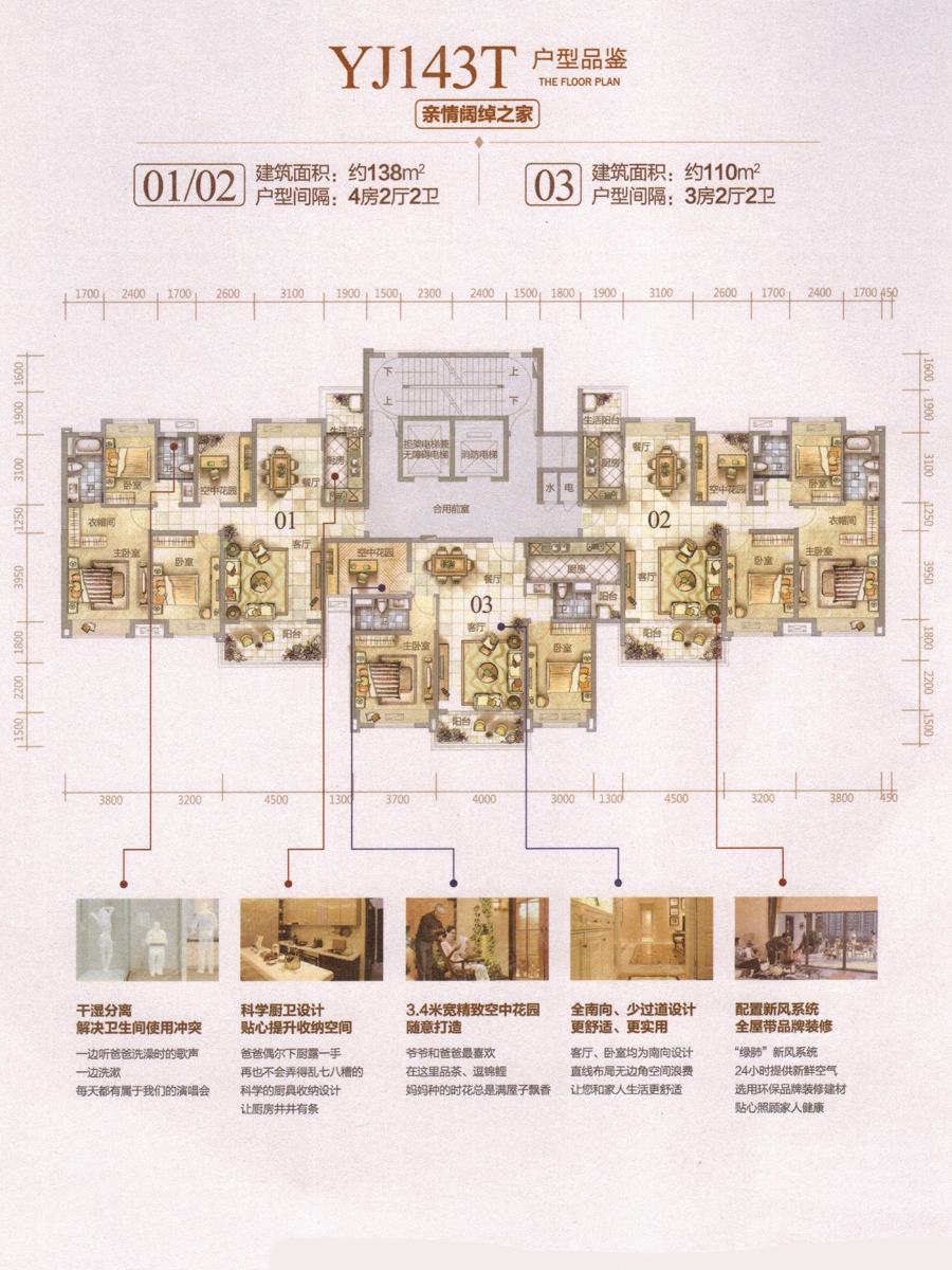 碧桂园天誉yj143t-01户型_碧桂园天誉户型图-江门搜狐