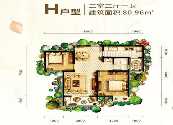 曲江林语h_曲江林语户型图-西安搜狐焦点网