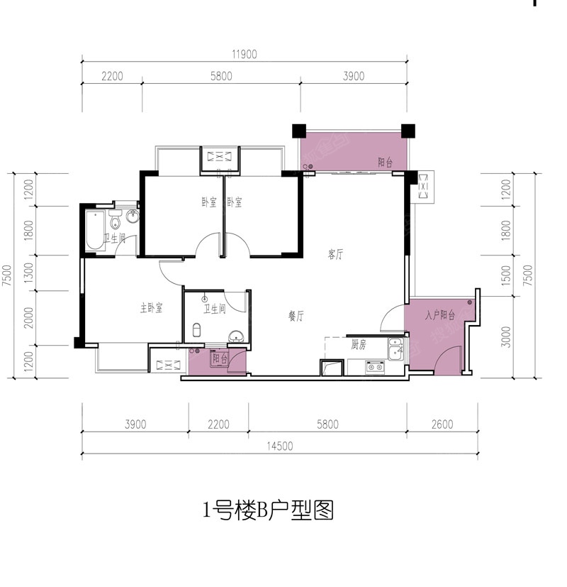 鼎华福邸1_鼎华福邸户型图-南宁搜狐焦点网