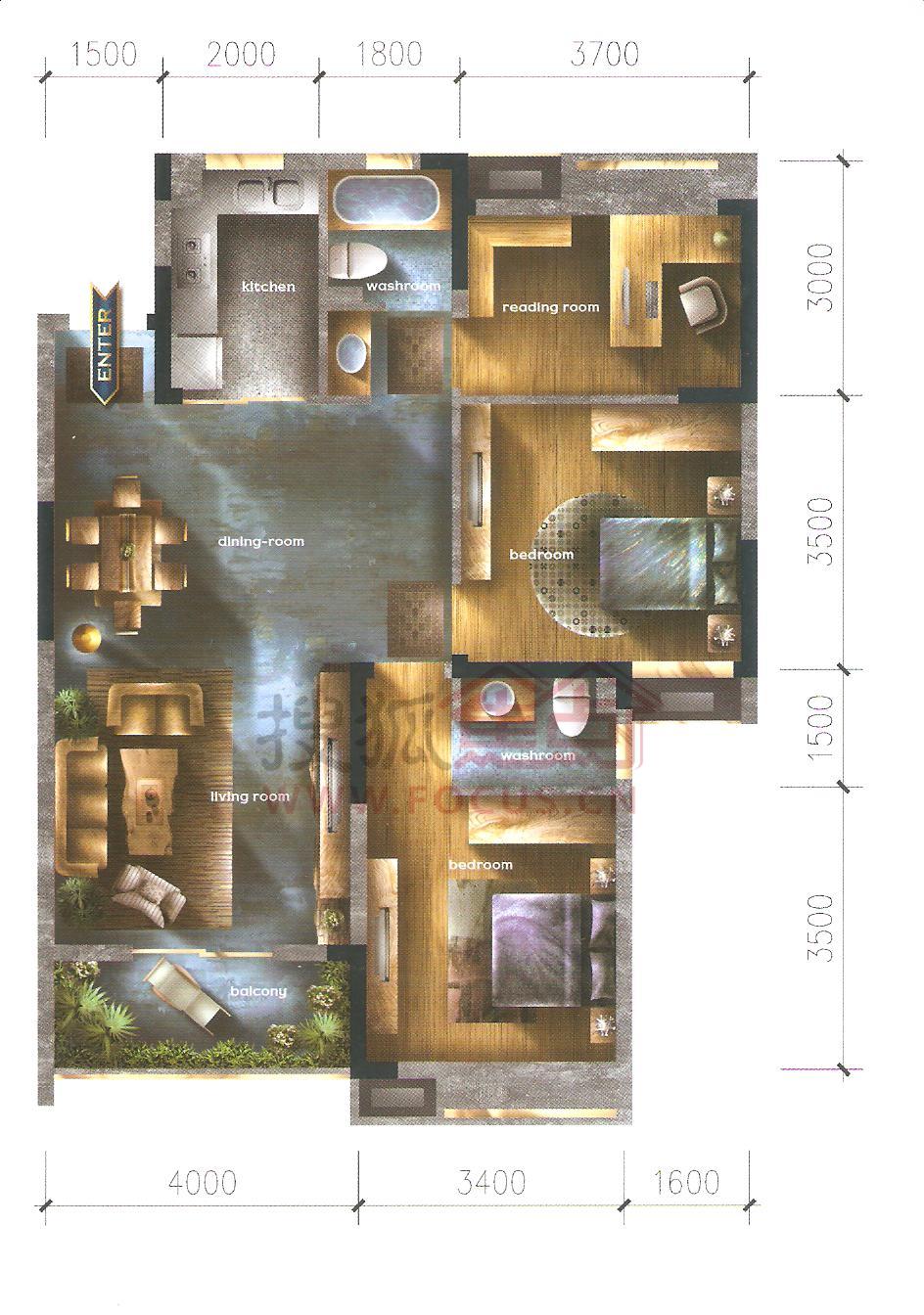 柏庄观邸a1_柏庄观邸户型图-芜湖搜狐焦点网