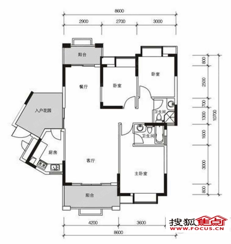 龙光海悦华庭户型图