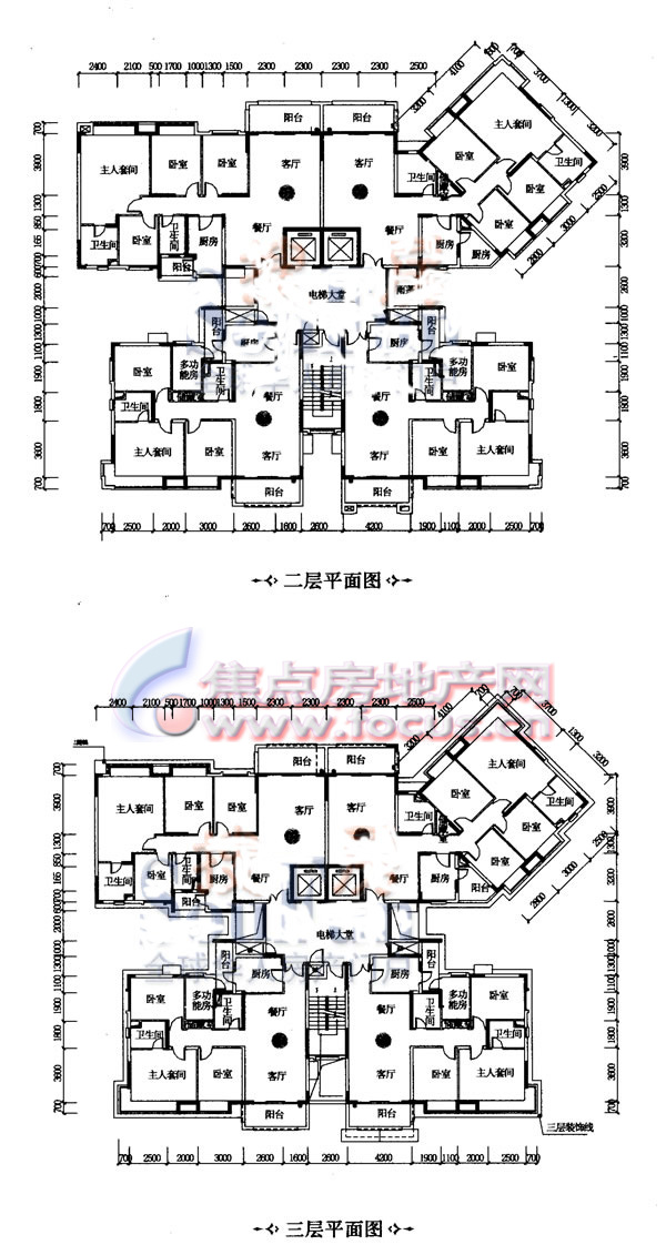 东骏豪苑怡景居3座2,3层_东骏豪苑户型图-东莞搜狐焦点网