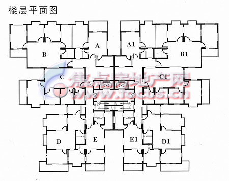 龙泉花园龙泉花园层平面_龙泉花园户型图-西安搜狐焦点网