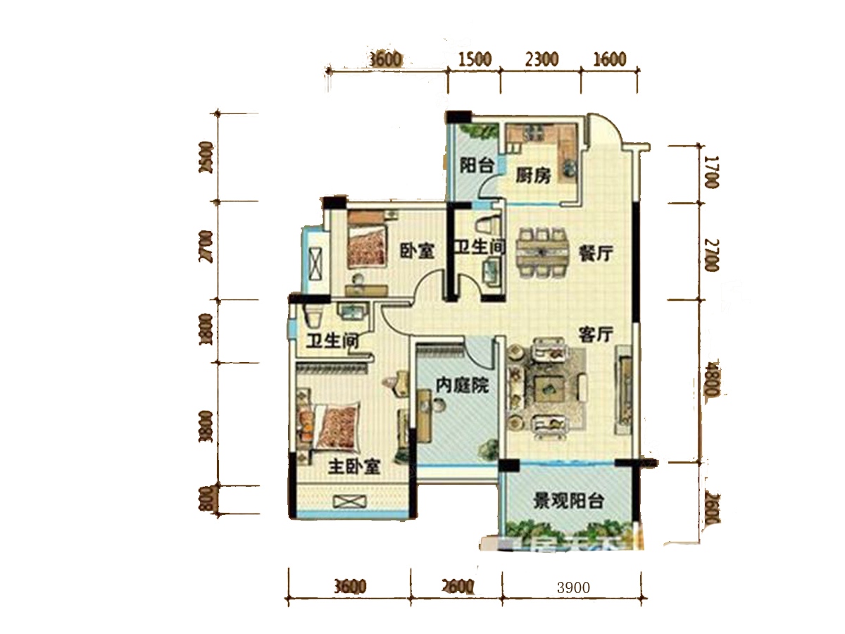 开平骏景湾豪庭骏景湾户型图_开平骏景湾豪庭户型图