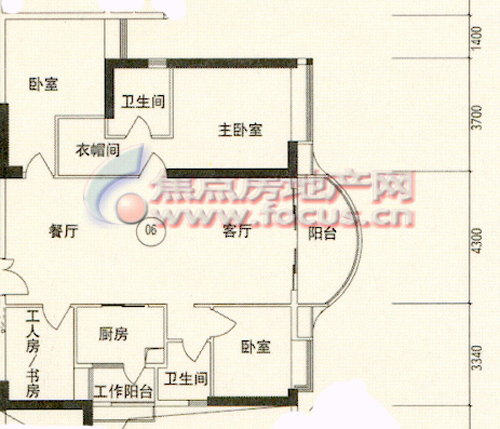 翠城花园翠城花园叠翠峰16栋8-33层06单元_翠城花园户型图-广州搜狐