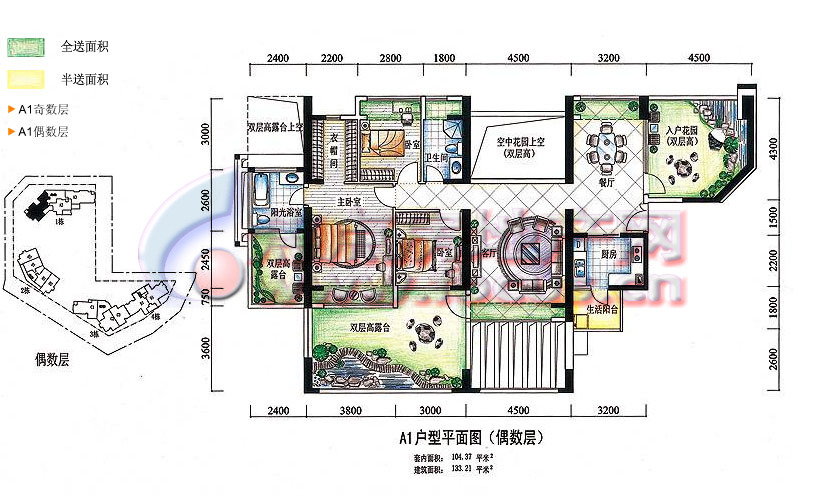 21平方米_博海名苑户型图-深圳搜狐焦点网