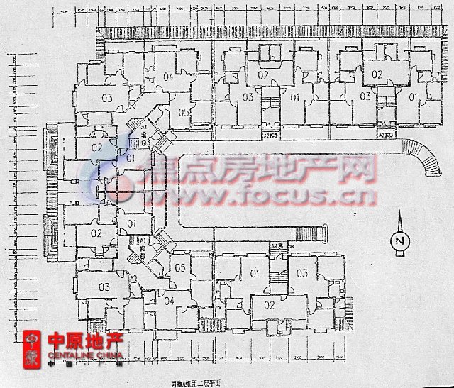 同逸苑同逸苑a组团二层平面_同逸苑户型图-广州搜狐焦点网