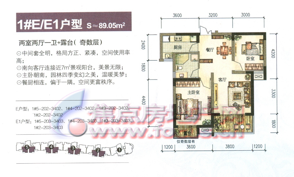 伊萨卡国际城伊萨卡国际城 1#e/e1 89㎡_伊萨卡国际城户型图-杭州搜狐